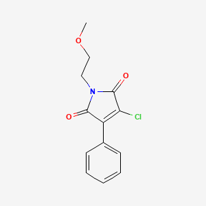 3-Chloro-1-(2-methoxyethyl)-4-phenyl-1H-pyrrole-2,5-dione