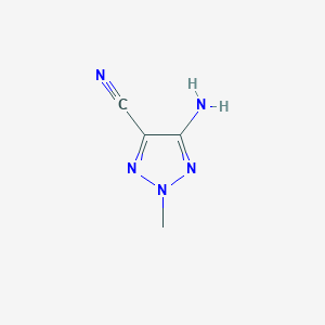 4-Amino-2-methyl-1,2,3-triazole-5-carbonitrile