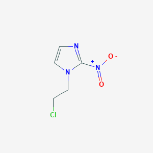 molecular formula C5H6ClN3O2 B8658877 1-(2-Chloroethyl)-2-nitroimidazole CAS No. 81054-93-5