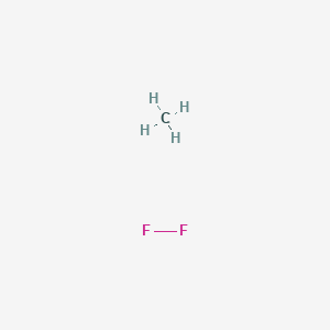 molecular formula CH4F2 B086590 Fluorine, compd. with graphite CAS No. 11113-63-6