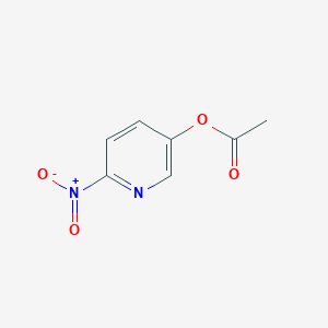 molecular formula C7H6N2O4 B086591 6-Nitro-3-pyridyl acetate CAS No. 15128-87-7