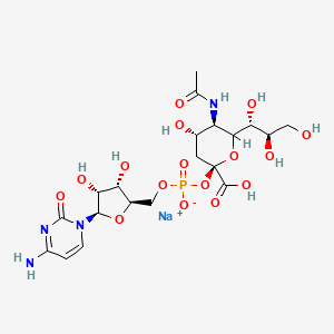 molecular formula C20H30N4NaO16P B8659279 CMP-NeuAc 