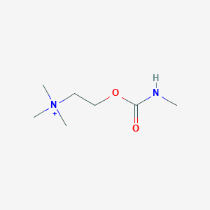 molecular formula C7H17N2O2+ B086593 N-methylcarbamylcholine CAS No. 14721-69-8