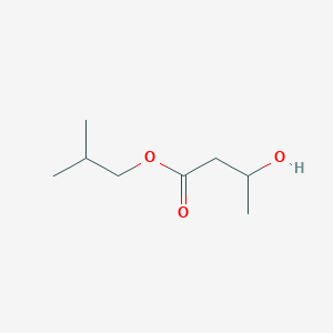 molecular formula C8H16O3 B8659343 Isobutyl 3-hydroxybutanoate CAS No. 85762-19-2