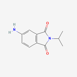 molecular formula C11H12N2O2 B8659465 N-isopropyl-4-aminophthalimide 