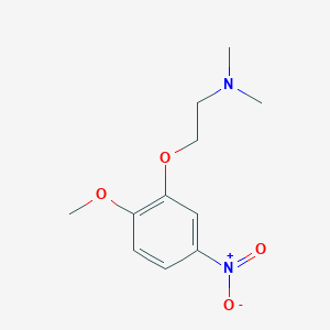 2-(2-Dimethylaminoethoxy)-4-nitroanisole