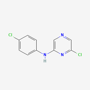 (4-Chloro-phenyl)-(6-chloro-pyrazin-2-yl)-amine