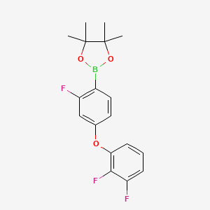 2-(4-(2,3-Difluorophenoxy)-2-fluorophenyl)-4,4,5,5-tetramethyl-1,3,2-dioxaborolane