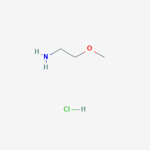 molecular formula C3H10ClNO B8659526 Ethanamine, 2-methoxy-, hydrochloride CAS No. 18600-40-3
