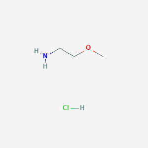 molecular formula C3H10ClNO B8659526 2-Methoxyethylamine hydrochloride CAS No. 18600-40-3