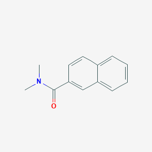 molecular formula C13H13NO B086596 N,N-dimethylnaphthalene-2-carboxamide CAS No. 13577-85-0