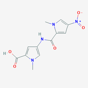 1-Methyl-4-(1-methyl-4-nitropyrrole-2-carboxamido)pyrrole-2-carboxylic acid
