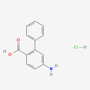 4-Amino-2-phenylbenzoic acid hydrochloride