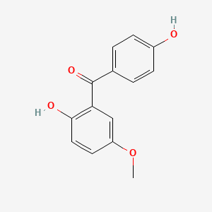 (2-Hydroxy-5-methoxyphenyl)(4-hydroxyphenyl)methanone