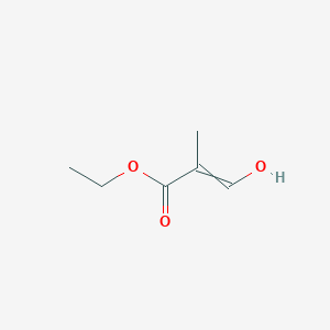 Ethyl 3-hydroxy-2-methyl-2-propenoate