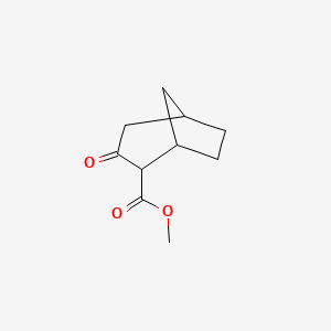 molecular formula C10H14O3 B8659730 Methyl 3-oxobicyclo[3.2.1]octane-2-carboxylate 
