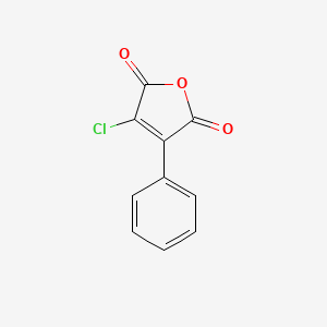 molecular formula C10H5ClO3 B8659760 3-Chloro-4-phenylfuran-2,5-dione CAS No. 4814-18-0