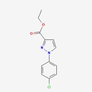 Ethyl 1-(4-chlorophenyl)pyrazole-3-carboxylate