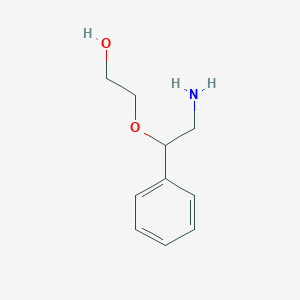 2-(2-Hydroxyethoxy)-2-phenylethanamine