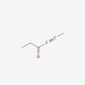molecular formula C6H8O B8659818 Hex-4-yn-3-one CAS No. 10575-41-4