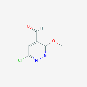 6-Chloro-3-methoxypyridazine-4-carbaldehyde