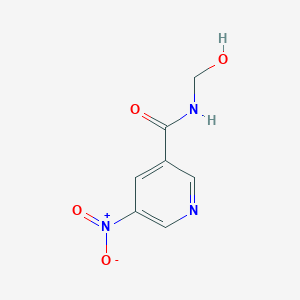 N-(Hydroxymethyl)-5-nitropyridine-3-carboxamide