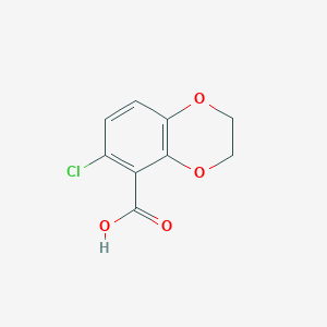 6-Chloro-1,4-benzodioxane-5-carboxylic acid