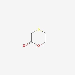 molecular formula C4H6O2S B8659966 1,4-Oxathian-2-one CAS No. 5512-70-9
