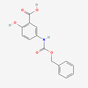 5-{[(Benzyloxy)carbonyl]amino}-2-hydroxybenzoic acid