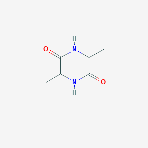 3-Ethyl-6-methylpiperazine-2,5-dione