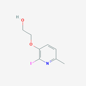 2-(2-Iodo-6-methylpyridin-3-yloxy)ethanol