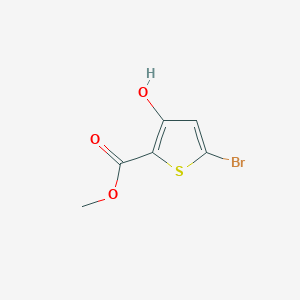 molecular formula C6H5BrO3S B8660194 Methyl 5-bromo-3-hydroxythiophene-2-carboxylate 