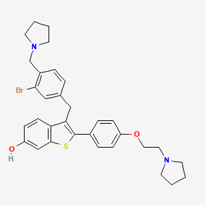 molecular formula C32H35BrN2O2S B8660220 4-Chloro-1,1'-biphenyl 