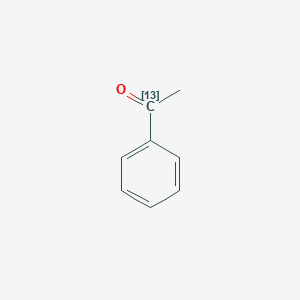 molecular formula C8H8O B086603 Acetophenone-alpha-13C CAS No. 10383-88-7