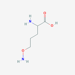 2-Amino-5-(aminooxy)pentanoic acid