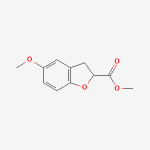 Methyl 5-methoxy-2,3-dihydro-1-benzofuran-2-carboxylate