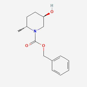 Benzyl (2R,5R)-5-hydroxy-2-methylpiperidine-1-carboxylate