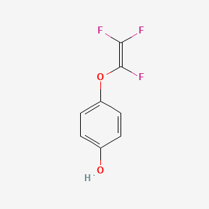 molecular formula C8H5F3O2 B8660502 Phenol, 4-[(trifluoroethenyl)oxy]- CAS No. 134151-79-4