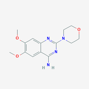 2-Morpholino-6,7-dimethoxyquinazoline-4-amine