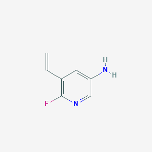 5-Ethenyl-6-fluoropyridin-3-amine