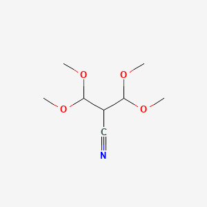 2-(Dimethoxymethyl)-3,3-dimethoxypropanenitrile