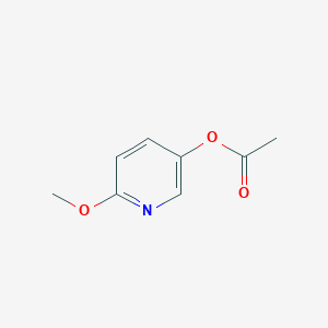 molecular formula C8H9NO3 B8660842 5-Acetoxy-2-methoxypyridine 