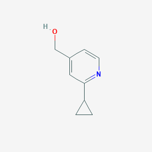(2-Cyclopropylpyridin-4-yl)methanol