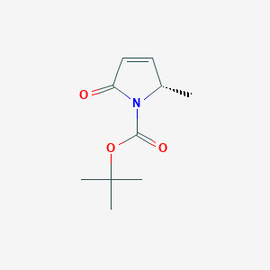 (5S)-5-Methyl-1-(tert-butoxycarbonyl)-1H-pyrrole-2(5H)-one