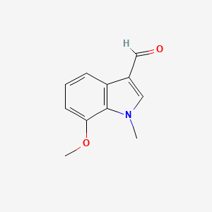1-Methyl-7-methoxy-1H-indole-3-carbaldehyde