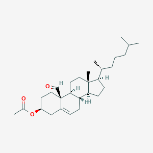 Cholest-5-en-19-al, 3beta-hydroxy-, acetate