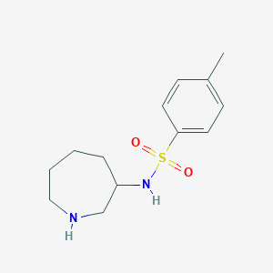 molecular formula C13H20N2O2S B8661153 N-(Azepan-3-yl)-4-methylbenzenesulfonamide 