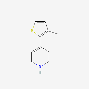4-(3-Methylthiophen-2-yl)-1,2,3,6-tetrahydropyridine