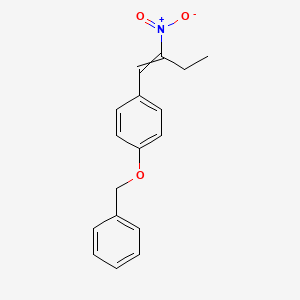 1-(4-Benzyloxyphenyl)-2-nitro-1-butene