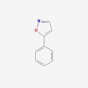 molecular formula C9H7NO B086612 5-phenylisoxazole CAS No. 1006-67-3